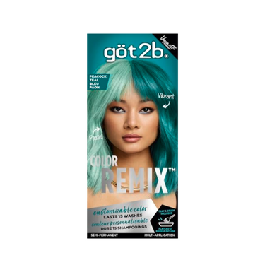Schwarzkopf got2b Color Remix Semi-Permanent Hair Dye – Peacock Teal - 097 - ANNS BEAUTY SUPPLY